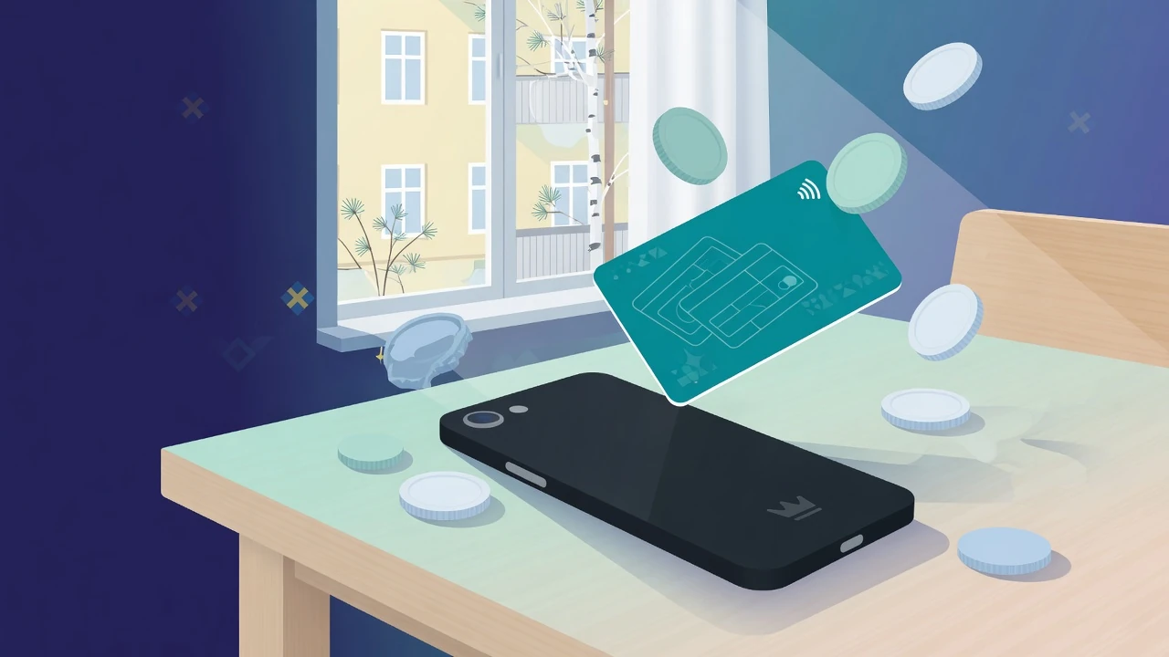Svensk onlinecasinobetalning med digital plånbok och telefon